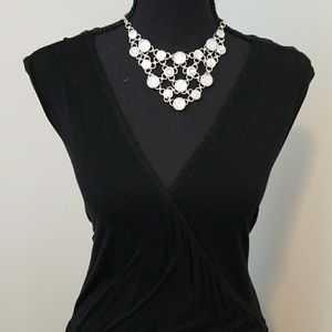 **SOLD**Newport News V Neck Dress